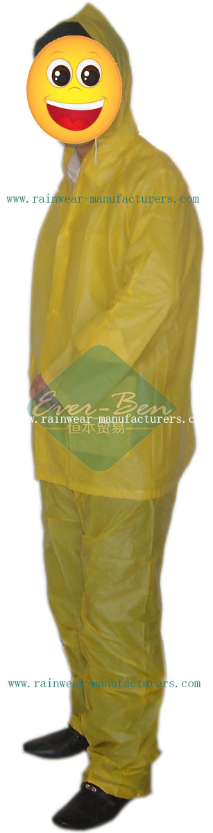 waterproof rain suit-PVC mens rain pants-full rain suit